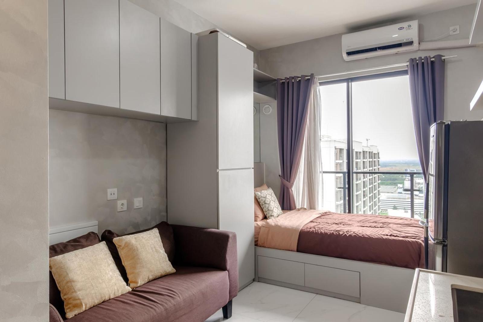 Calma Studio III At Skyhouse Apartment Samporo Ngoại thất bức ảnh